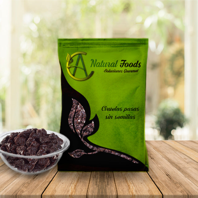 Ciruela Pasa Sin Semilla 250g · Fibra Natural · Natural Foods