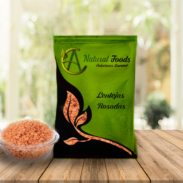 Lentejas Rosadas 500g · Proteína Vegetal · Natural Foods