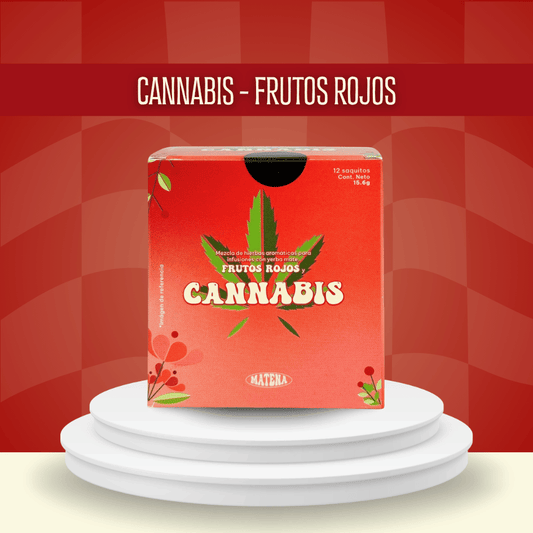 Infusión Premium Cannabis - Frutos Rojos x 12 saquitos - MATENA