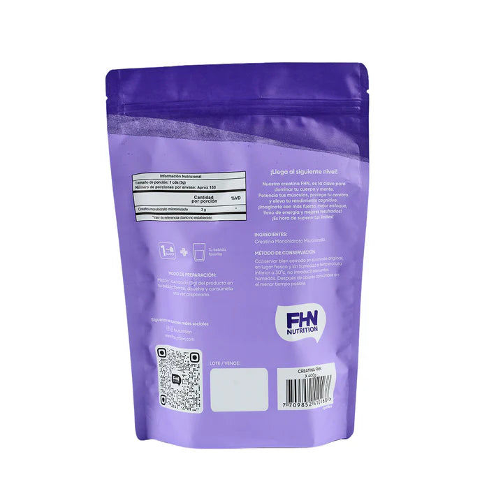 FHN Creatina Monohidrato x 400g