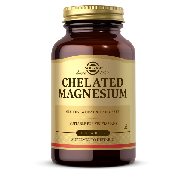 Chelated Magnesium 100 Tabletas - SOLGAR