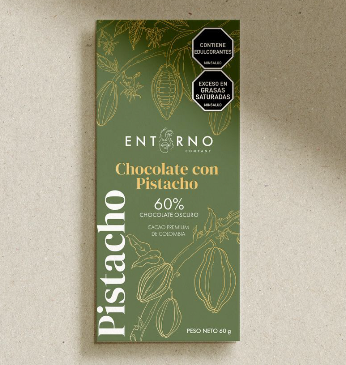 Chocolate con Pistacho - Entorno