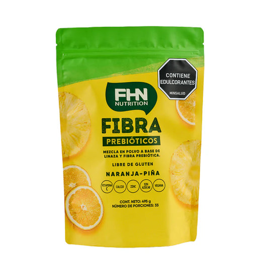 FHN Fibra Prebióticos Naranja-Piña x 495g