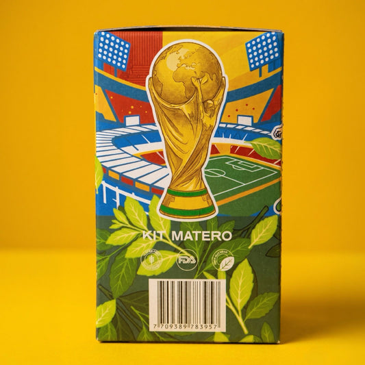 Kit Matero - Mate, Bombilla y 2 Yerbas Mate