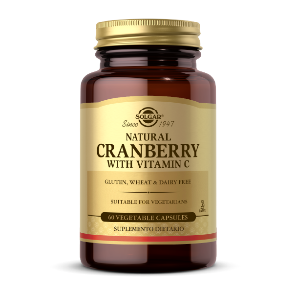 Natural Cranberry con Vitamin C - SOLGAR