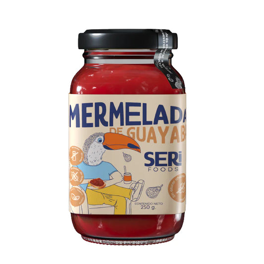 Mermelada de Guayaba sin Azúcar Añadida 250g – Seri Foods