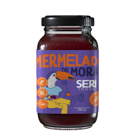 Mermelada de Mora Sin Azúcar Añadida 250g - Seri Foods