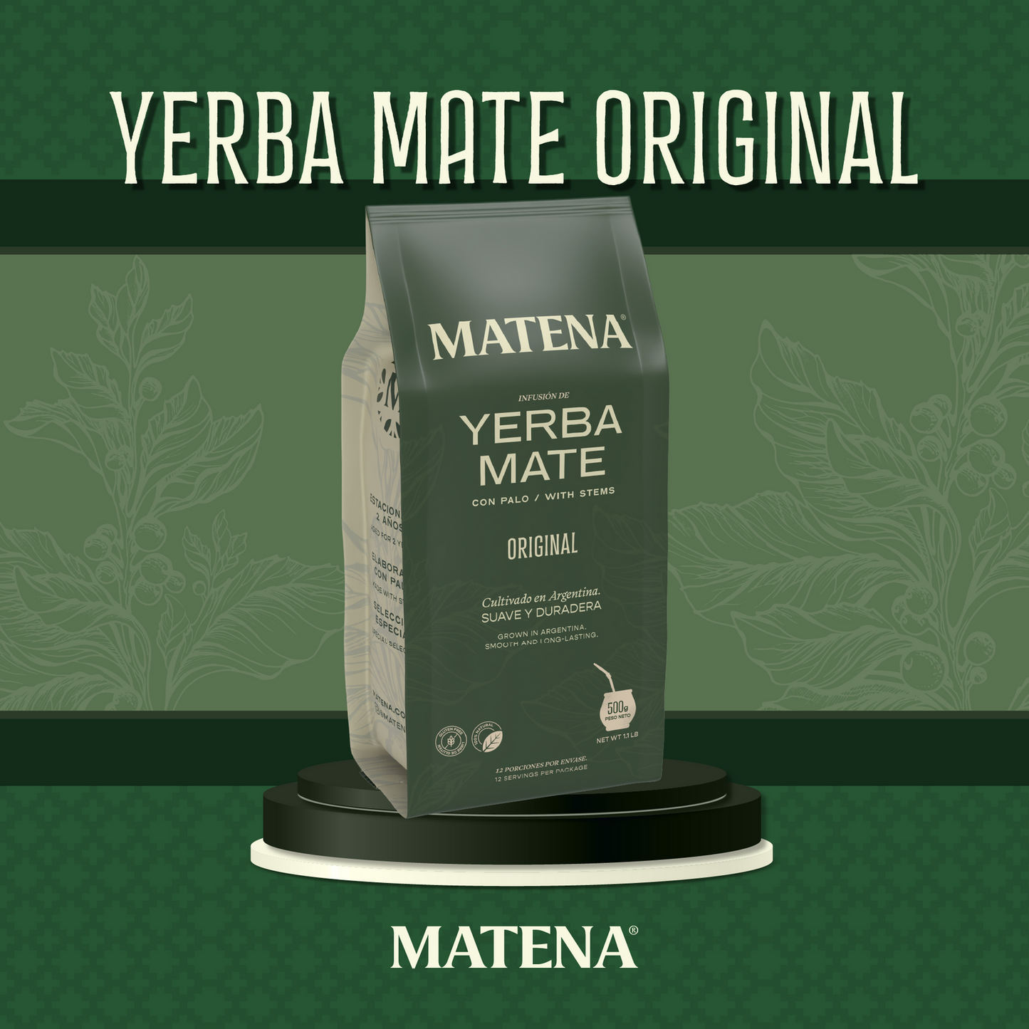 Yerba Mate Original x 500gr - MATENA
