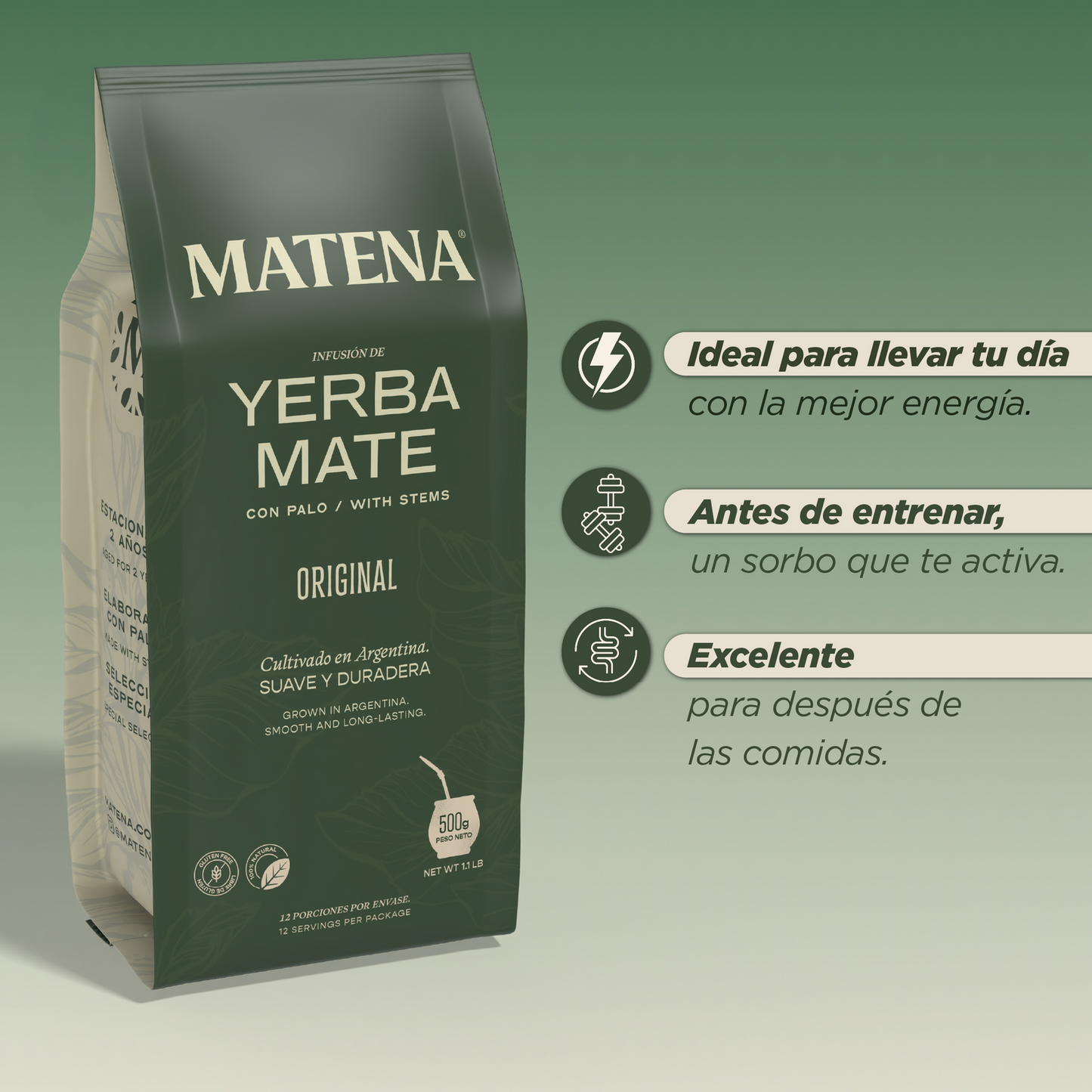 Yerba Mate Original x 500gr - MATENA