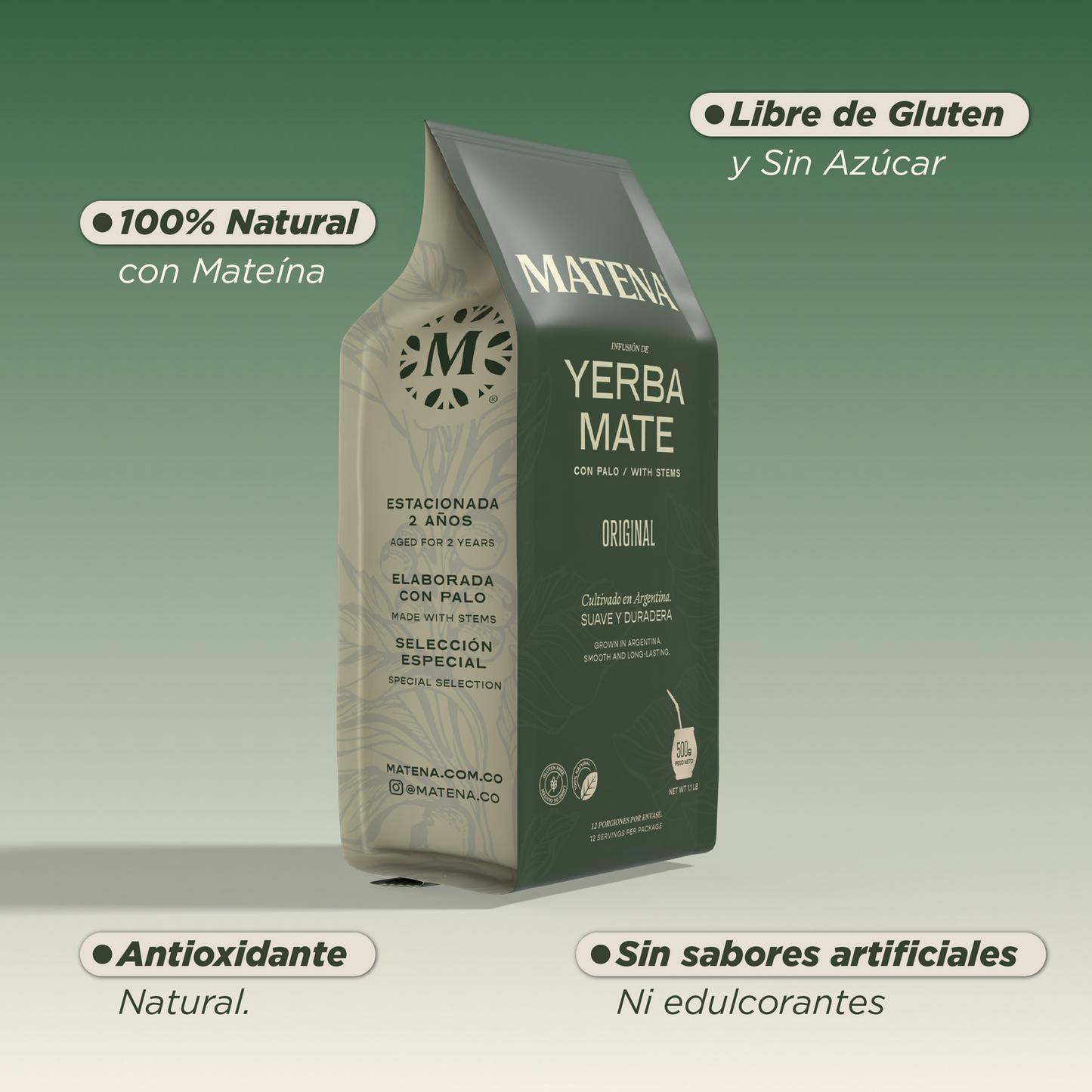 Yerba Mate Original x 500gr - MATENA